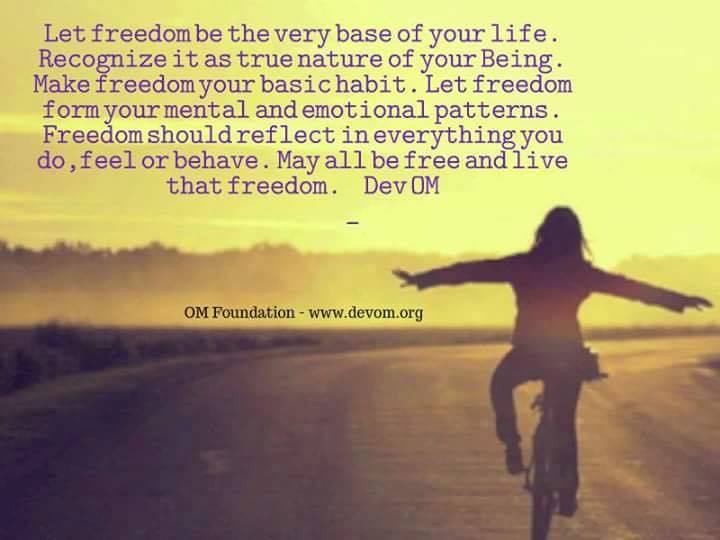 Freedom Dev OM Quotes